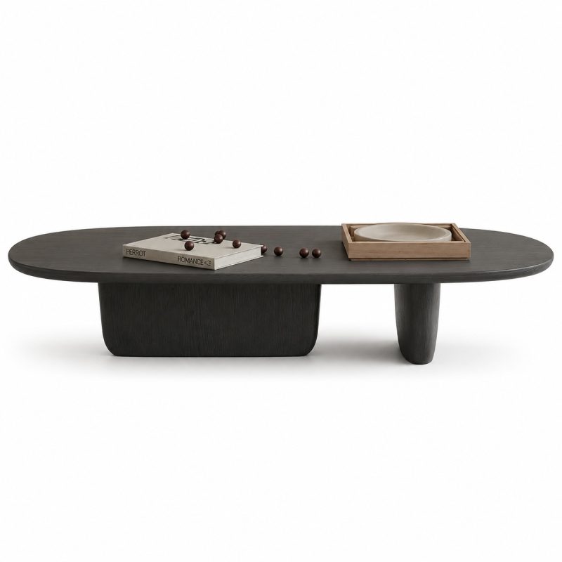 iwasaki japanese coffee table in black
