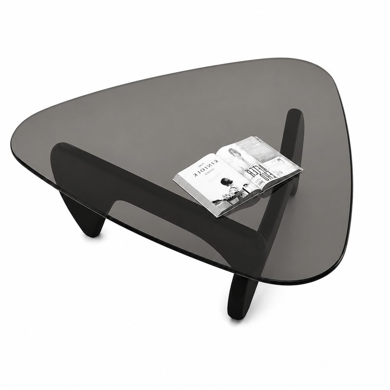 noguchi coffee table in black